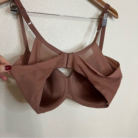 Wacoal 853281 brown side smoothing t-shirt bra 38DDD - Picture 6 of 7